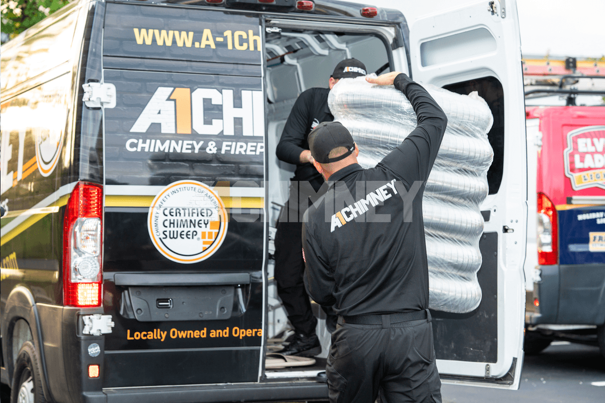 A1 Chimney chimney services work photo 6 - Professional chimney cleaning and repair in Sacramento, Oregon