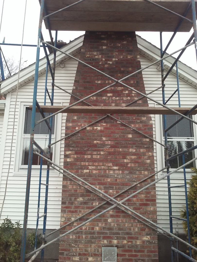 Pioneer masonry & chimney chimney services work photo 6 - Professional chimney cleaning and repair in Southwick, Massachusetts