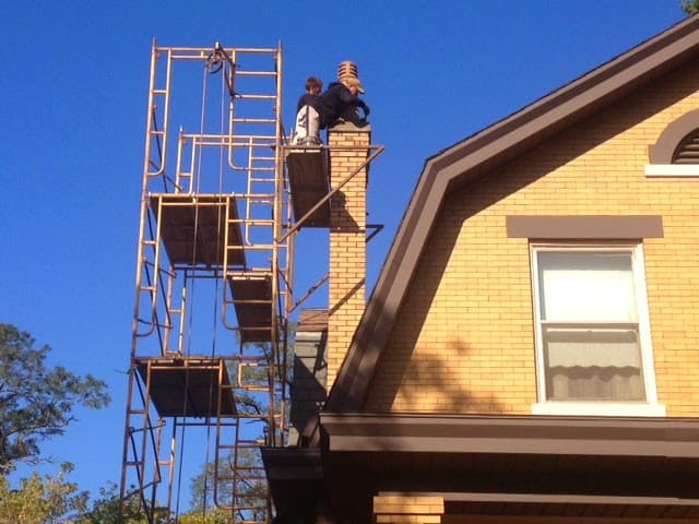 Chimney Repair Cincinnati Brickworks chimney services work photo 5 - Professional chimney cleaning and repair in Milford, Ohio