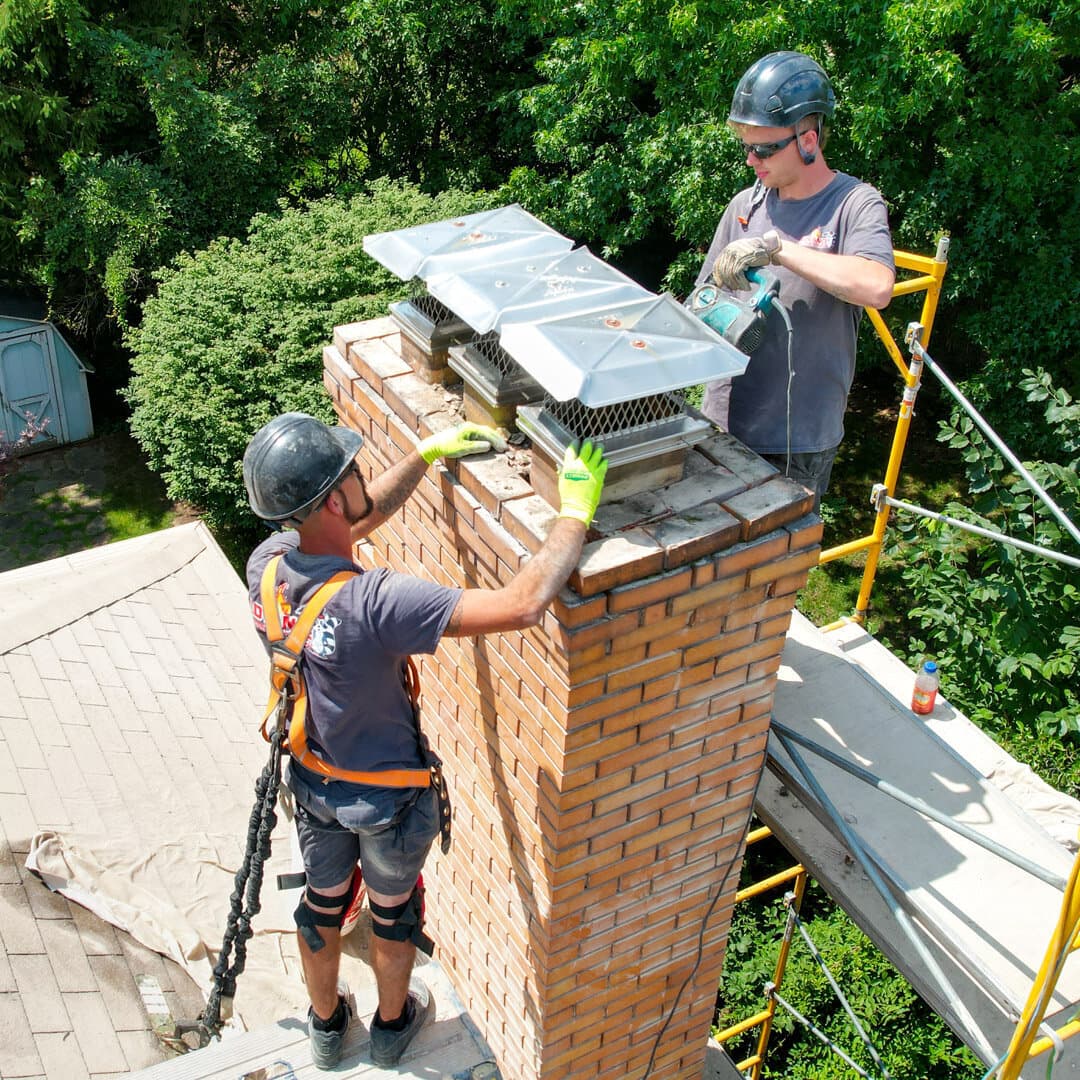 Chimney Repair Cleaners FW chimney services work photo 6 - Professional chimney cleaning and repair in Federal Way, Washington