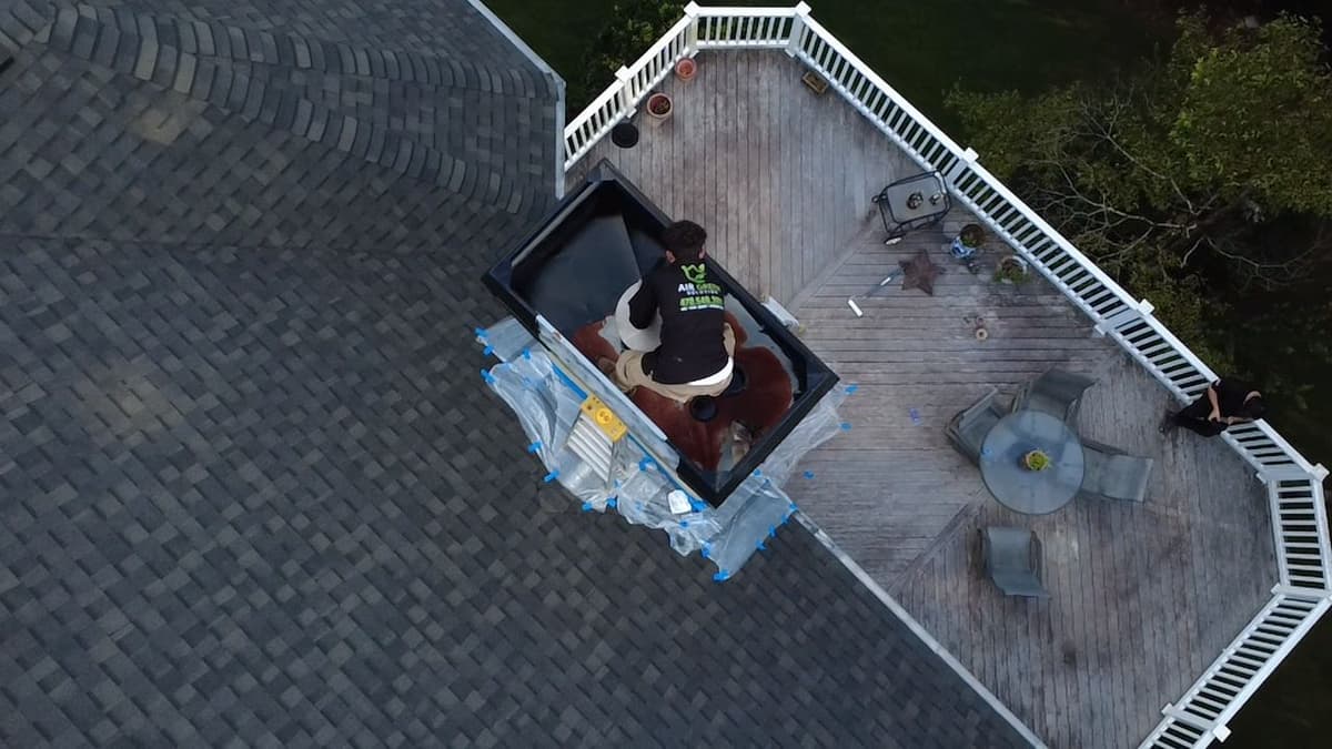 Air Green Solution chimney services work photo 6 - Professional chimney cleaning and repair in Atlanta, Georgia