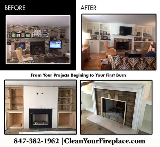 Chicagoland Fireplace and Chimney Restoration chimney services work photo 5 - Professional chimney cleaning and repair in Joliet, Georgia