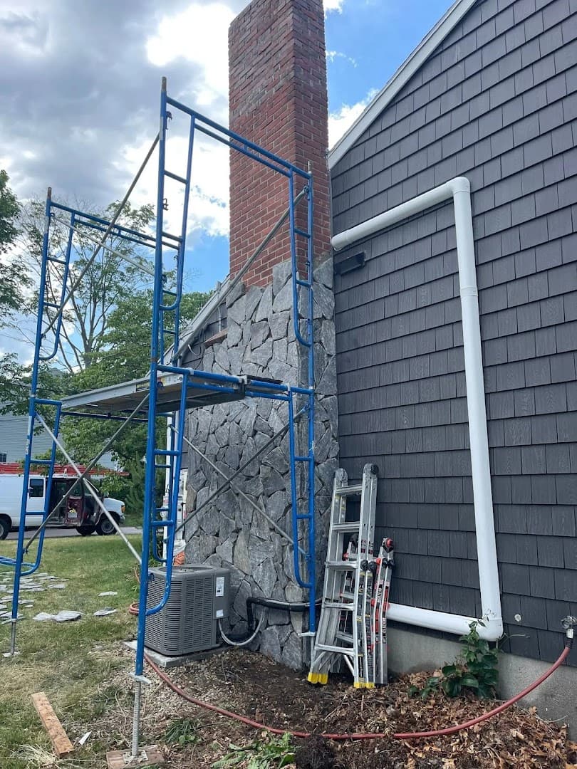 South Shore Chimney Experts chimney services work photo 5 - Professional chimney cleaning and repair in Weymouth, Massachusetts