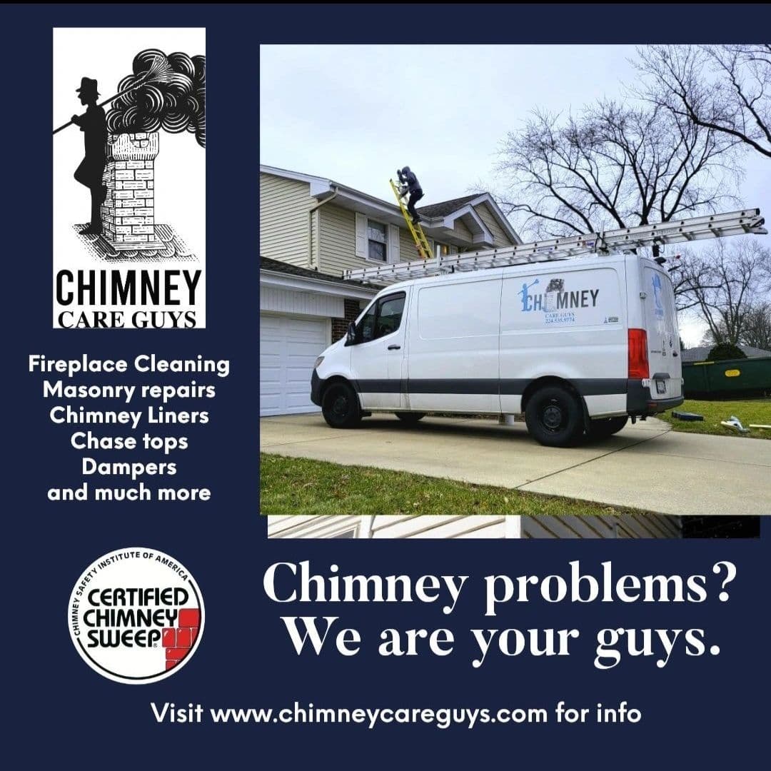Chimney Care Guys LLC chimney services work photo 5 - Professional chimney cleaning and repair in Hudson, Illinois