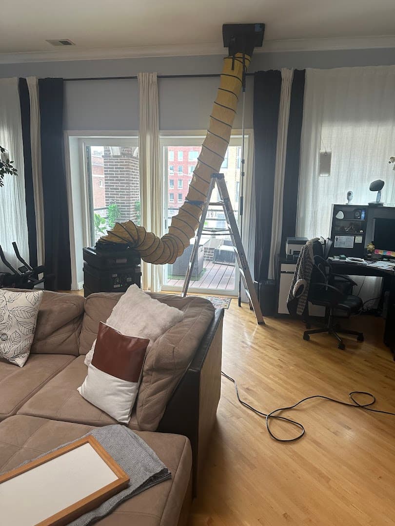 OE Air duct Cleaning & Chimney sweep & Repair Of OH chimney services work photo 5 - Professional chimney cleaning and repair in Mt Vernon, Ohio