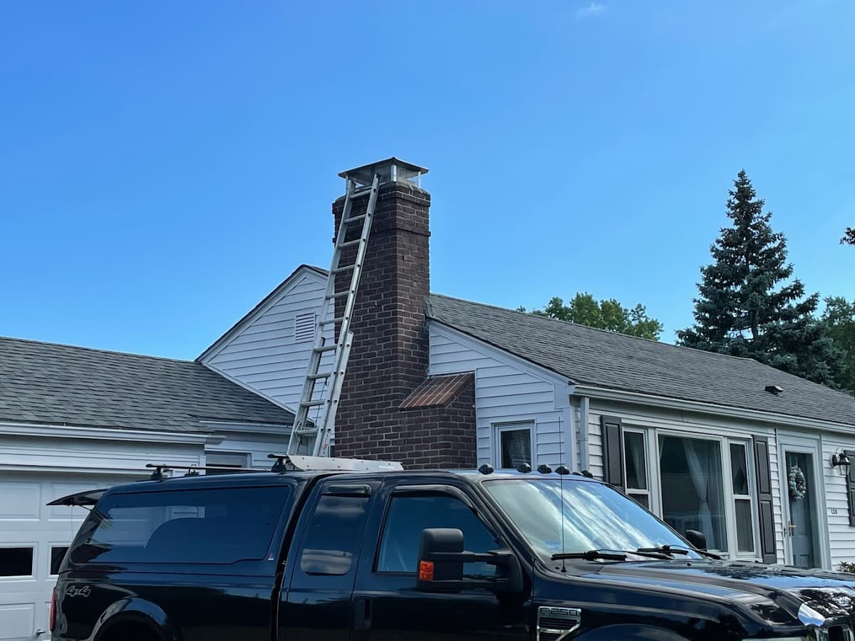 401 Chimney chimney services work photo 6 - Professional chimney cleaning and repair in Wakefield, Massachusetts