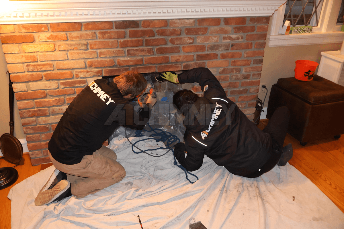 A1 Chimney chimney services work photo 6 - Professional chimney cleaning and repair in Columbus, Ohio