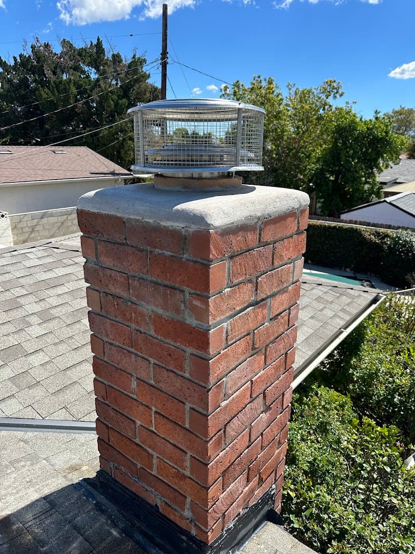 Pacific Fireside inc chimney services work photo 5 - Professional chimney cleaning and repair in Woodland Hills, California