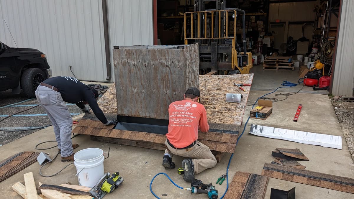 Top Hat Chimney Sweeps chimney services work photo 6 - Professional chimney cleaning and repair in Columbus, Georgia