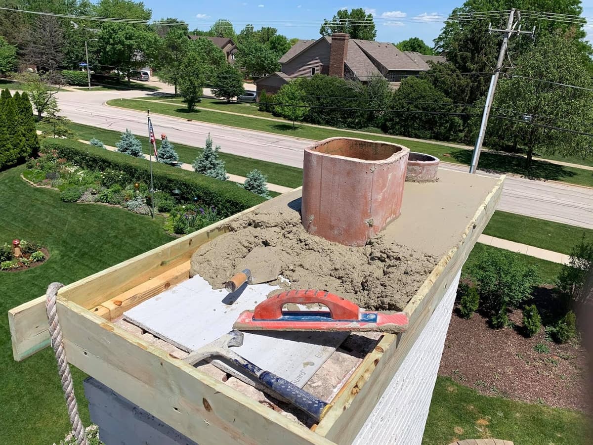 Smart Chimney Inc. chimney services work photo 6 - Professional chimney cleaning and repair in Chicago, Illinois