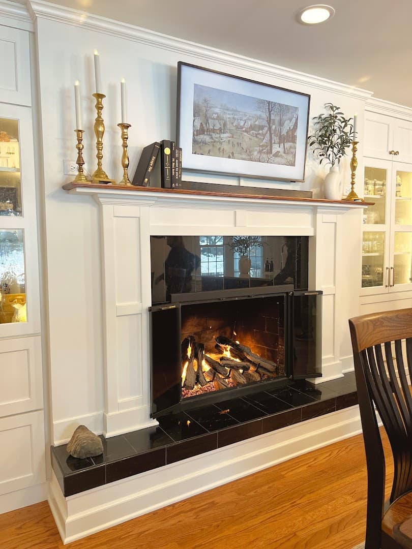 The Fireplace Store at Benson Stone chimney services work photo 6 - Professional chimney cleaning and repair in Rockford, Illinois