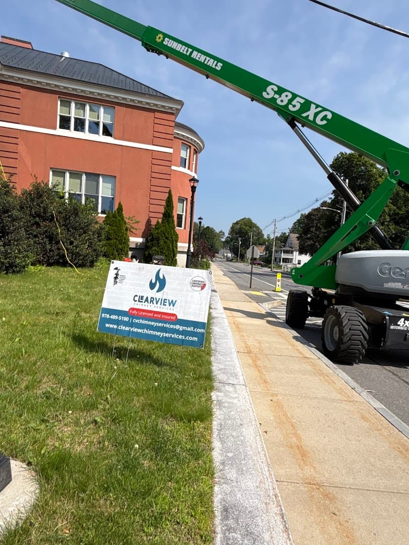 Clearview Chimney Services Inc. chimney services work photo 6 - Professional chimney cleaning and repair in Leominster, Massachusetts