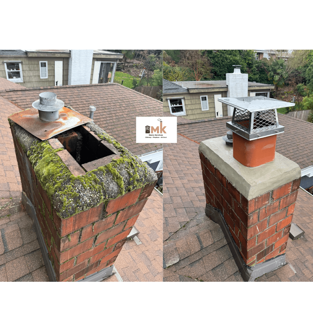 MK Home Services LLC chimney services work photo 5 - Professional chimney cleaning and repair in Bellevue, Washington