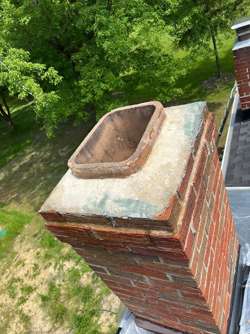 26BH Green Air chimney services work photo 5 - Professional chimney cleaning and repair in North Royalton, Oregon