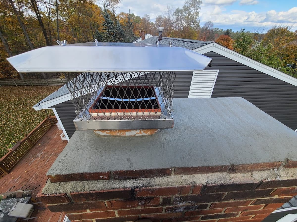 LAD Masonry & Chimney Repair chimney services work photo 6 - Professional chimney cleaning and repair in Barberton, Ohio