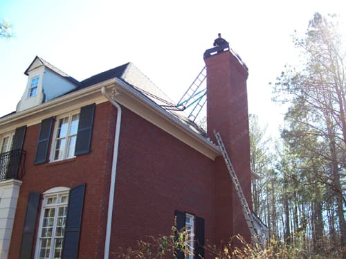 Advanced Chimney Sweeps chimney services work photo 5 - Professional chimney cleaning and repair in Marietta, Georgia
