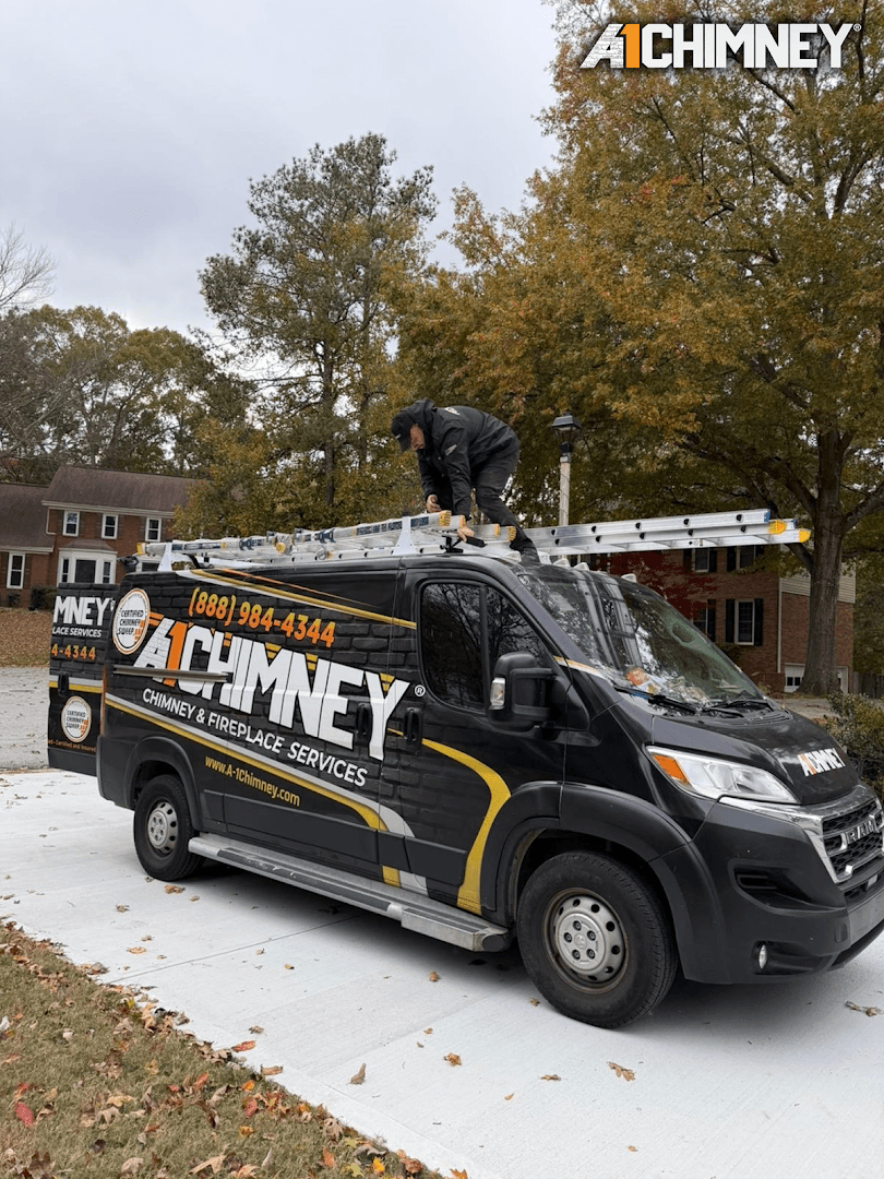A1 Chimney chimney services work photo 5 - Professional chimney cleaning and repair in Alpharetta, Georgia