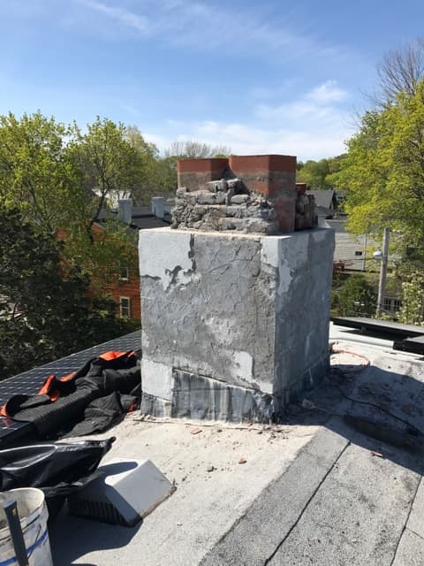 Dave's Chimney Service LLC chimney services work photo 5 - Professional chimney cleaning and repair in Methuen, Massachusetts