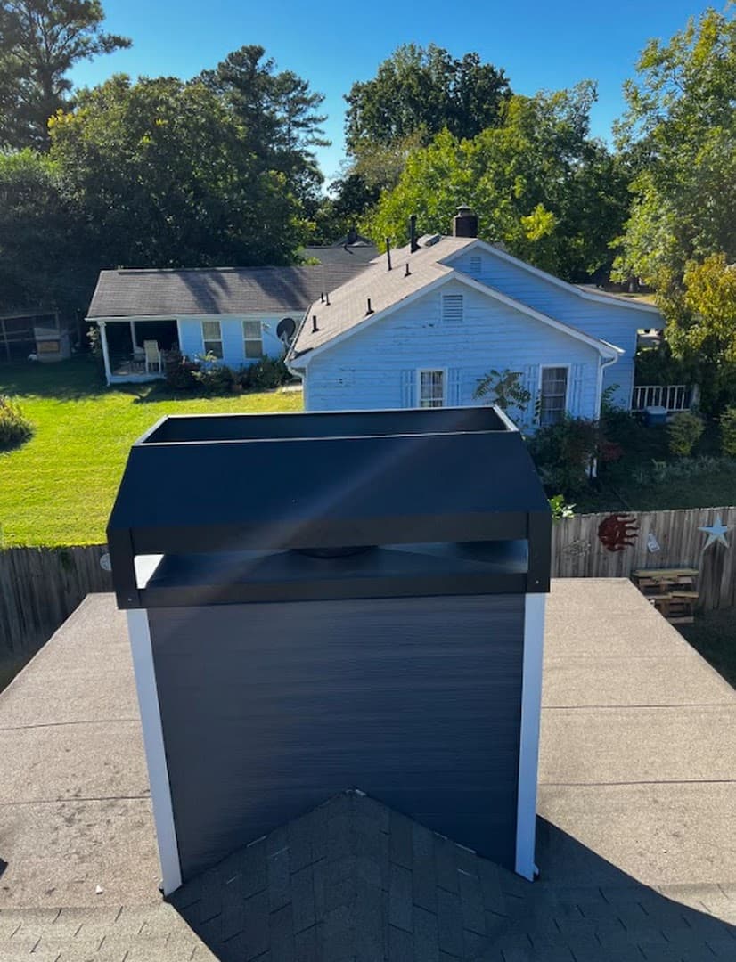 Doctor Chimney & Duct Service of Boston chimney services work photo 5 - Professional chimney cleaning and repair in Roslindale, Massachusetts