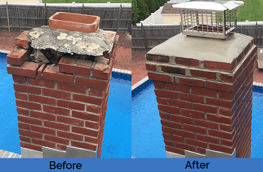 Five Star Chimney Experts chimney services work photo 5 - Professional chimney cleaning and repair in Andover, Massachusetts