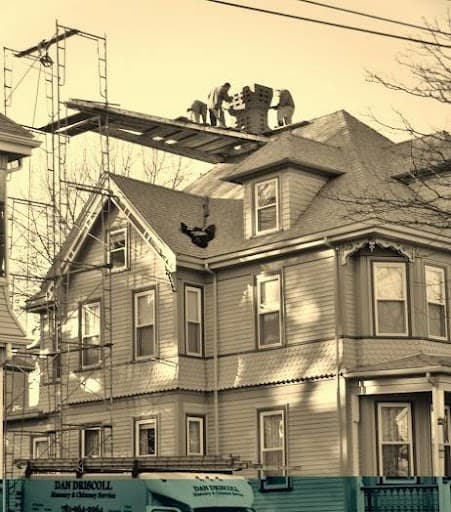 Dan Driscoll Masonry And Chimney Service chimney services work photo 5 - Professional chimney cleaning and repair in Rockland, Massachusetts