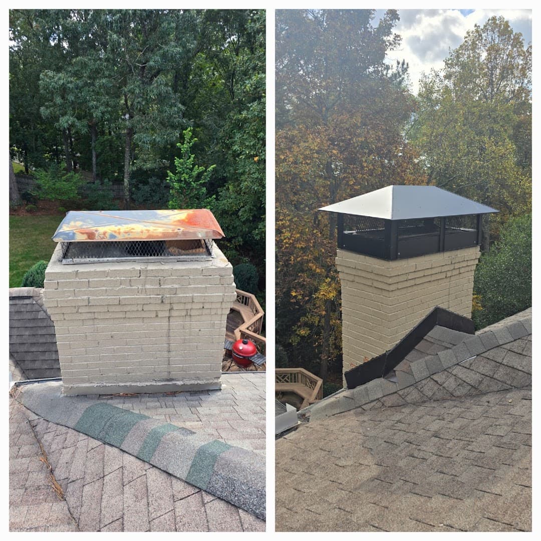 Best Chimney Solutions. chimney services work photo 6 - Professional chimney cleaning and repair in Norcross, Georgia