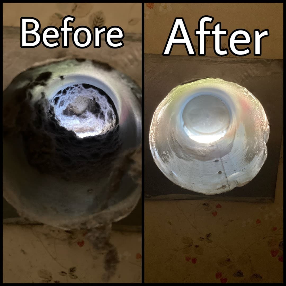 Clean Air Dryer Vent Service LLC chimney services work photo 5 - Professional chimney cleaning and repair in Chillicothe, Ohio