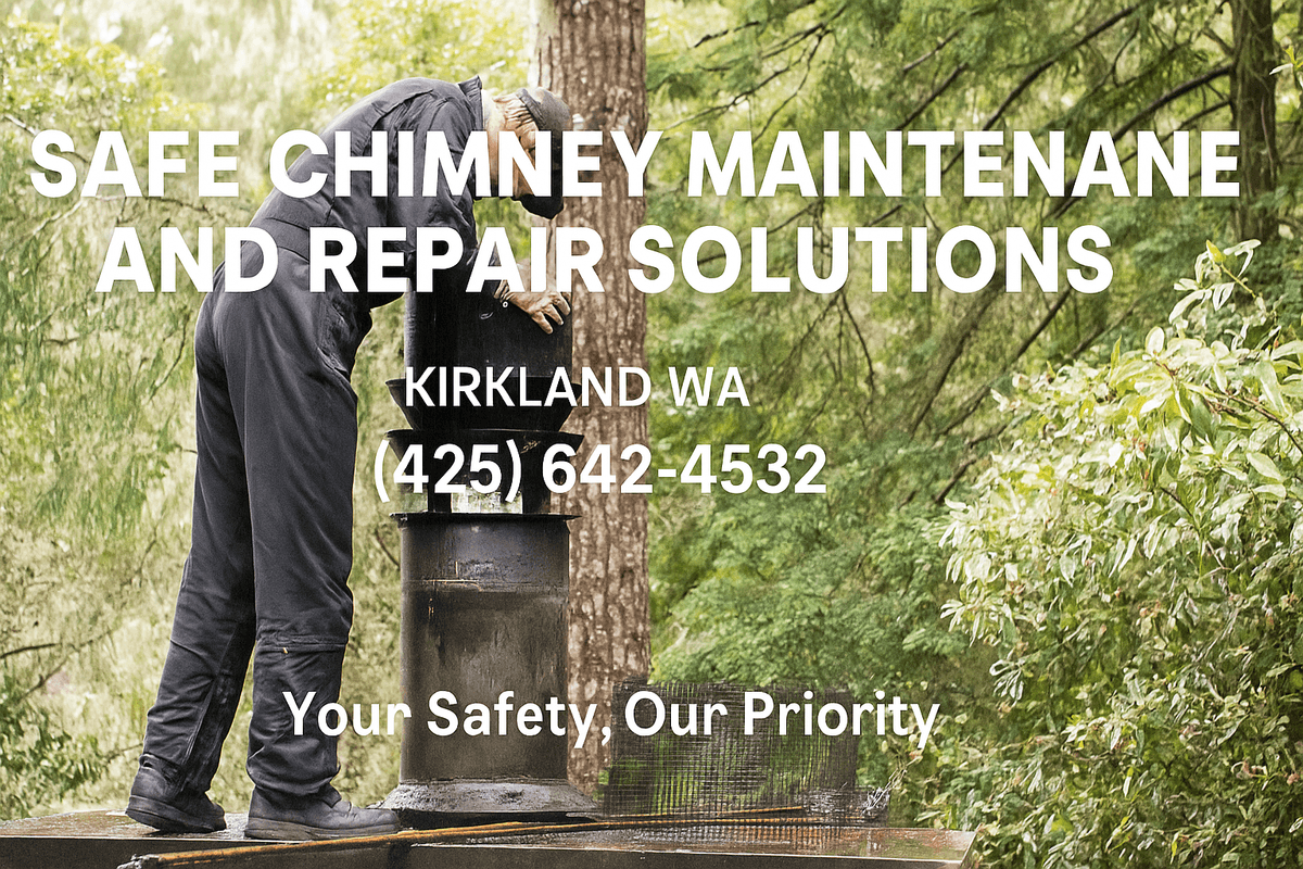 Safe Chimney Maintenance and Repair Solutions Kirkland WA - Professional chimney cleaning, inspection and repair services in Kirkland, Washington