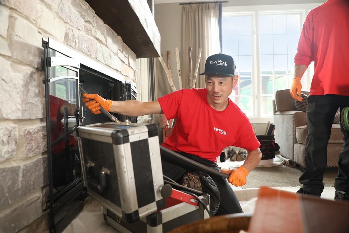 Vertical Chimney Care chimney services work photo 5 - Professional chimney cleaning and repair in Elmhurst, Illinois