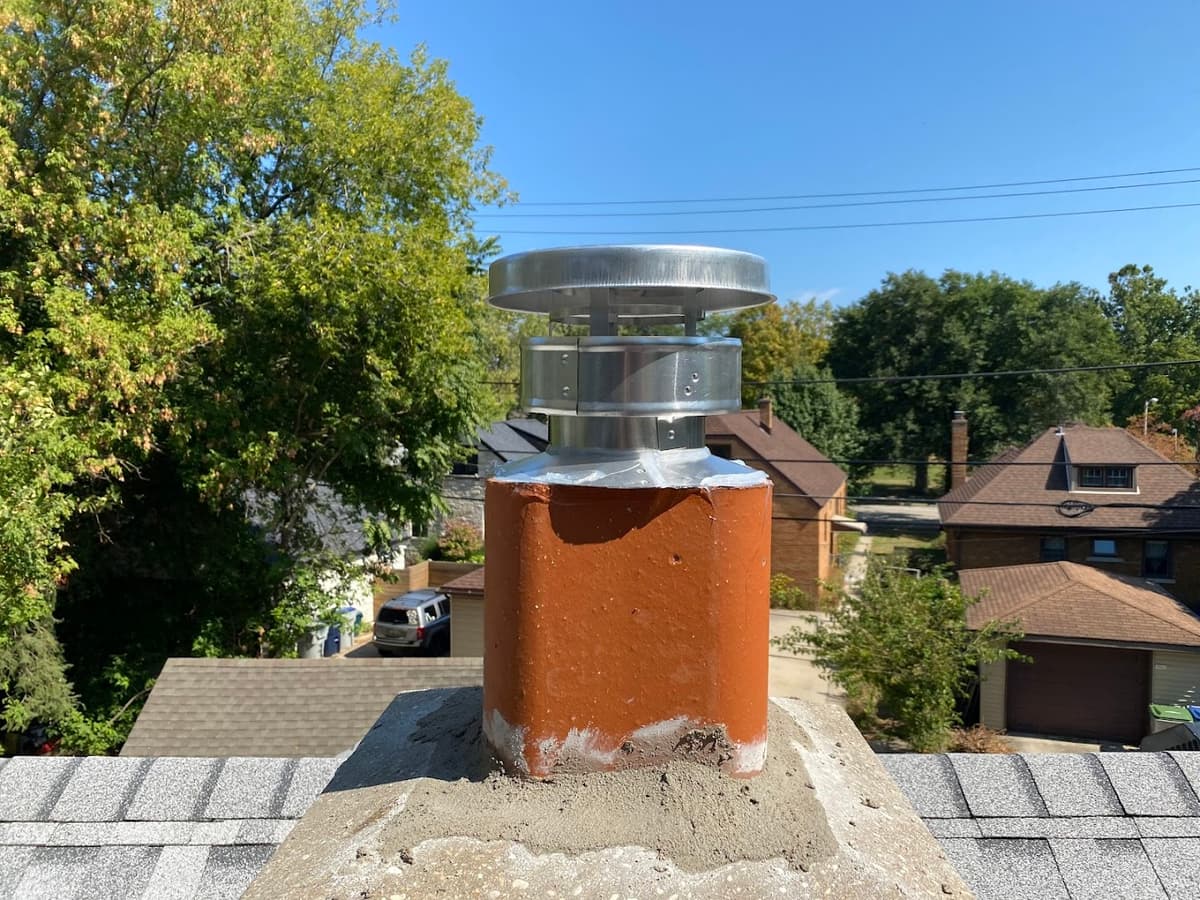 Milwaukee Chimney Roofing Inc chimney services work photo 6 - Professional chimney cleaning and repair in South Milwaukee, Wisconsin