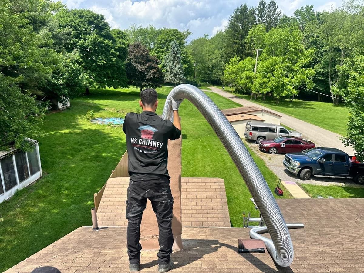 MS CHIMNEY LLC - Professional chimney cleaning, inspection and repair services in North Ridgeville, Ohio