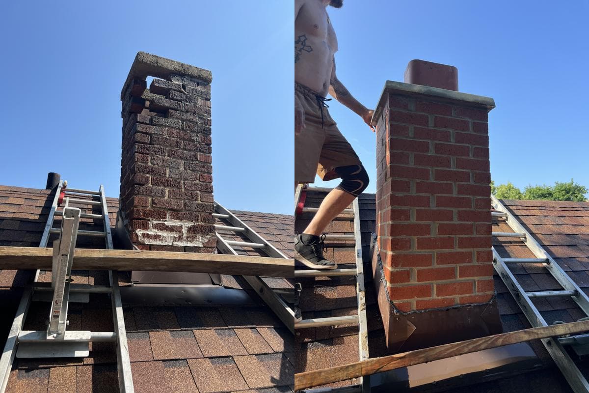 Caponi Chimney chimney services work photo 5 - Professional chimney cleaning and repair in Racine, Massachusetts