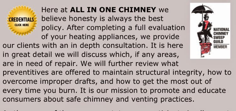 All In One Chimney - Professional chimney cleaning, inspection and repair services in Whitinsville, Massachusetts