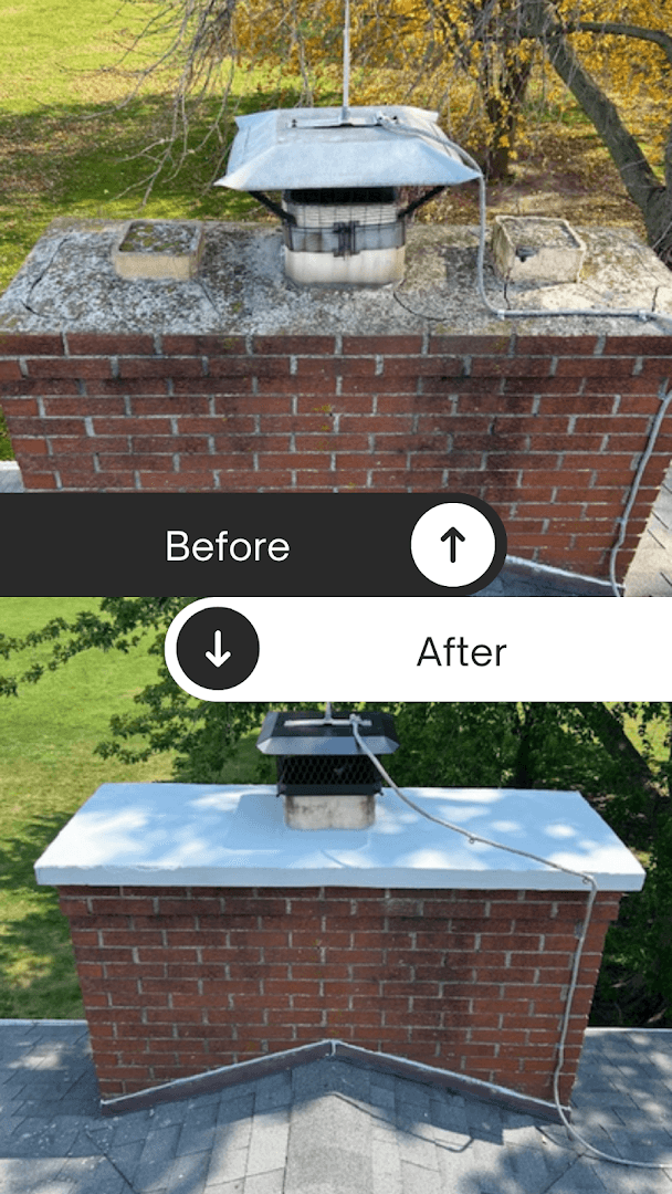 D&L Sweeps chimney services work photo 6 - Professional chimney cleaning and repair in Bourbonnais, Georgia