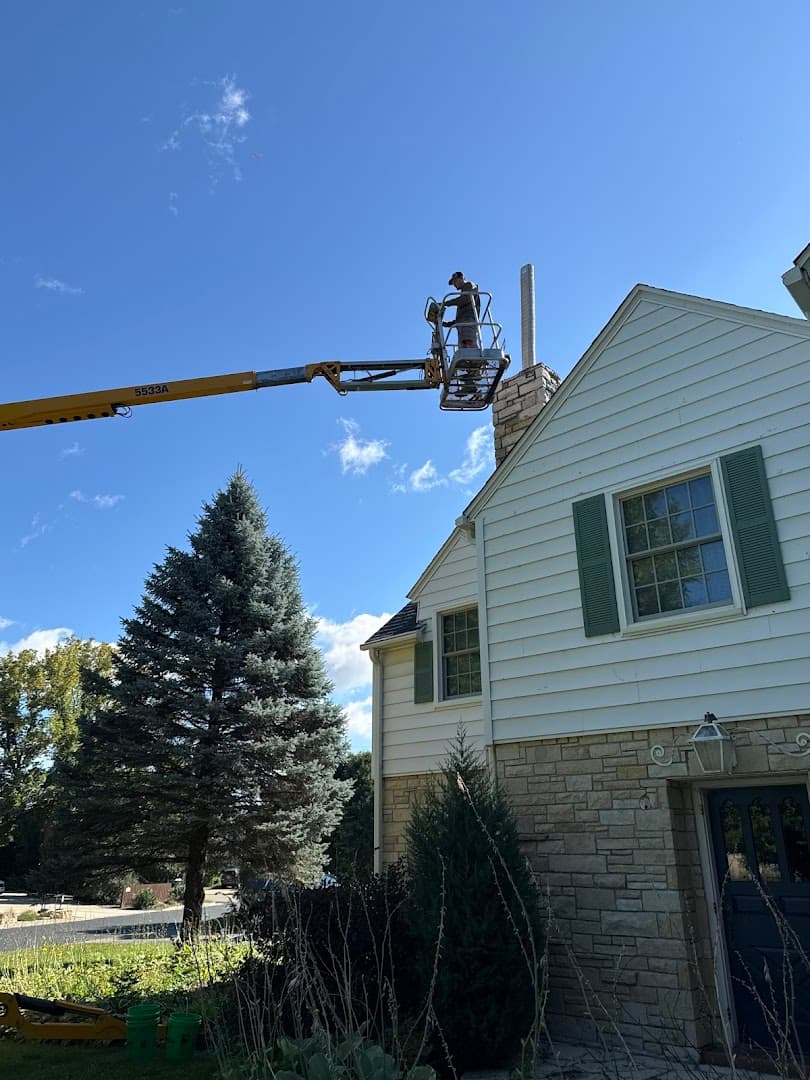 Doherty Chimney, Roofing and Exterior LLC chimney services work photo 6 - Professional chimney cleaning and repair in Madison, Wisconsin