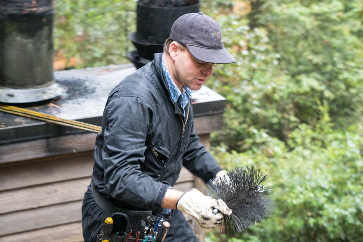 Bellevue Chimney Sweep & Repair Expert chimney services work photo 6 - Professional chimney cleaning and repair in Bellevue, Washington