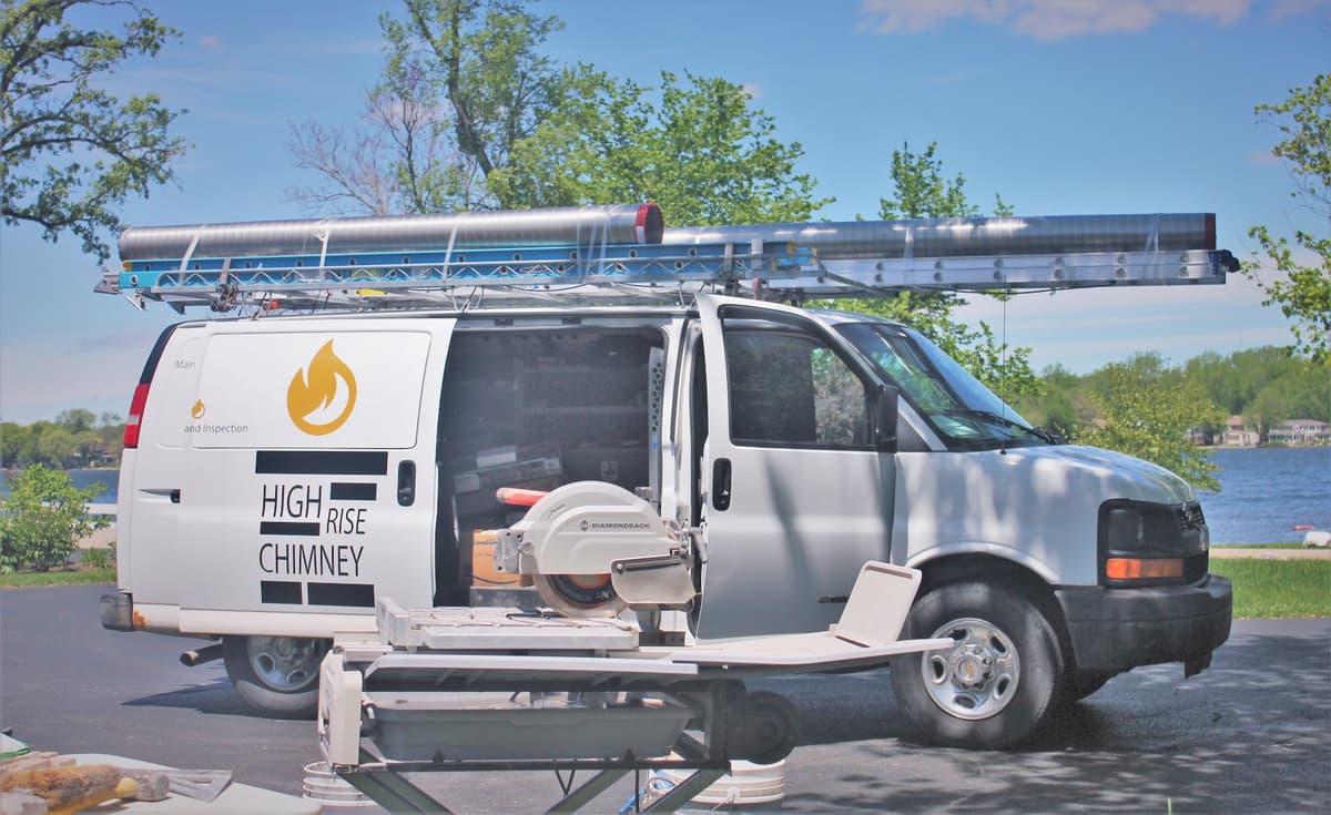 High Rise Chimney Sweep & Service chimney services work photo 5 - Professional chimney cleaning and repair in Burlington, Massachusetts