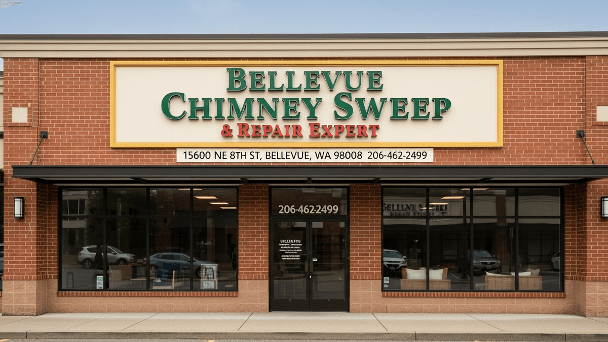 Bellevue Chimney Sweep & Repair Expert - Professional chimney cleaning, inspection and repair services in Bellevue, Washington