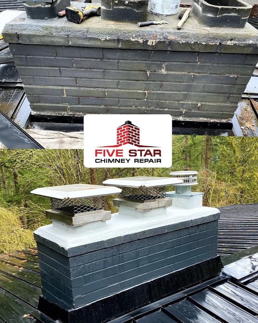 Five Star Chimney Repair - Professional chimney cleaning, inspection and repair services in Hillsboro, Oregon